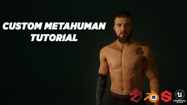 How to create a custom metahuman tutorial | ue5 How to create a custom metahuman tutorial | ue5
