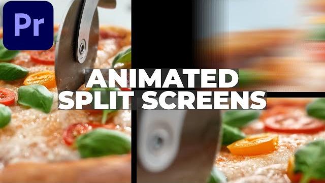 Animated split screen effect for premiere pro Animated split screen effect for premiere pro