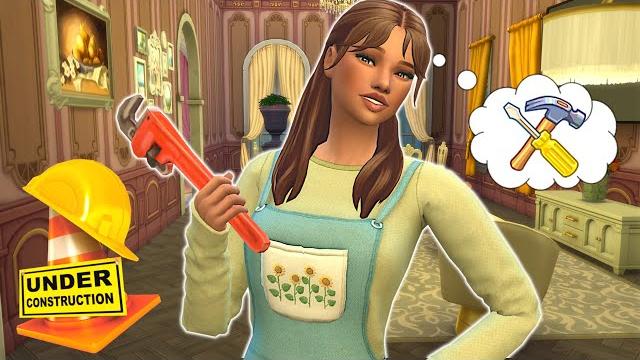 Robbing everyone in town to pay for our castle renovation! // sims 4 renovation challenge Robbing everyone in town to pay for our castle renovation! // sims 4 renovation challenge