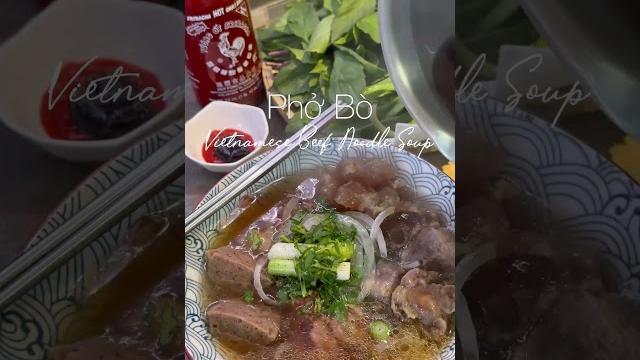 Phở bò - vietnamese beef noodle soup ️ Phở bò - vietnamese beef noodle soup ️