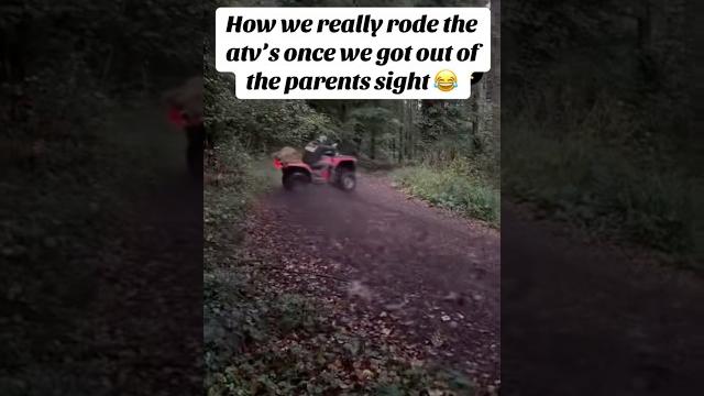 Who can relate? #atvlife #fourwheeler #offroad #atv Who can relate? #atvlife #fourwheeler #offroad #atv