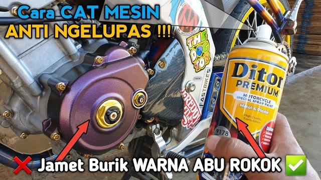Si jabrik ganti warna mesin , bagaimana cara cat mesin agar tidak mudah terkelupas | diton premium Si jabrik ganti warna mesin , bagaimana cara cat mesin agar tidak mudah terkelupas | diton premium