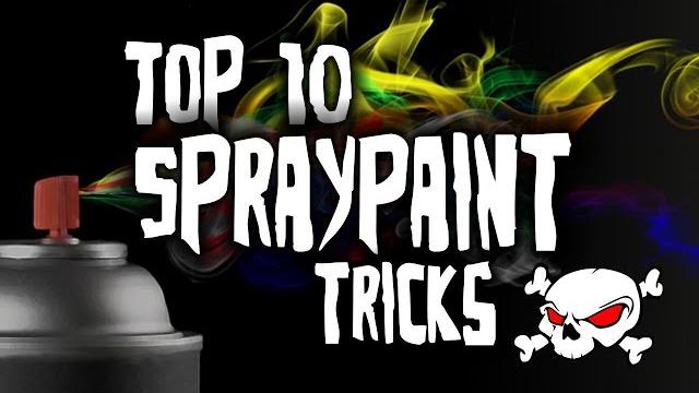 Top 10 spray paint tricks hd Top 10 spray paint tricks hd