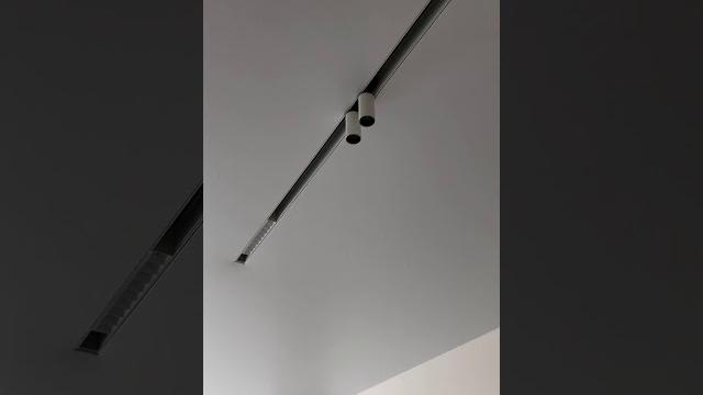 Магнитный трек в натяжном потолке Магнитный трек в натяжном потолке