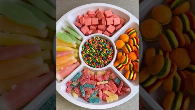 Most popular candies platter #shorts #short #asmr #platter #candy #nerds #starburst #candyfunhouse Most popular candies platter #shorts #short #asmr #platter #candy #nerds #starburst #candyfunhouse
