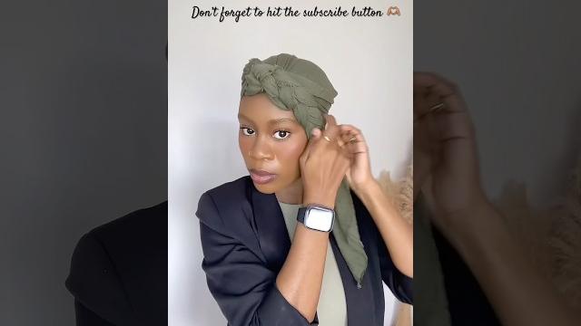 Office turban style #turbantutorial Office turban style #turbantutorial
