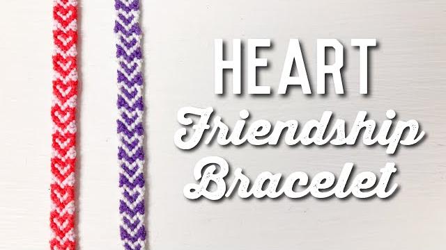 Heart friendship bracelet tutorial!! (valentine’s day bracelet) Heart friendship bracelet tutorial!! (valentine’s day bracelet)