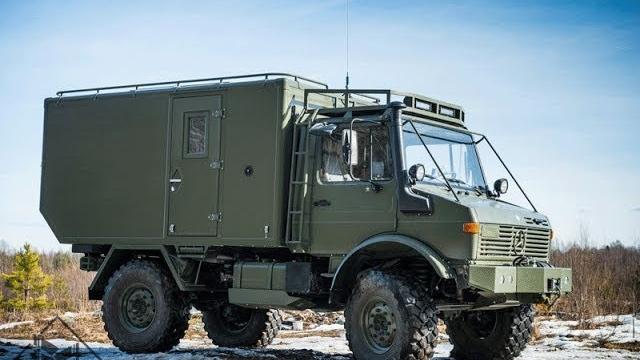 Вездеходный домик охотника унимог 1650. Вездеходный домик охотника унимог 1650.