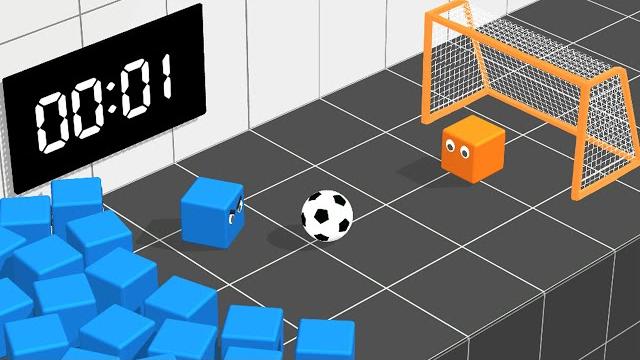 Ai learns to play soccer (and breaks physics) Ai learns to play soccer (and breaks physics)