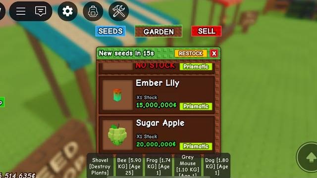 The stock when i’m sleeping ( grow a garden ) The stock when i’m sleeping ( grow a garden )