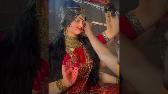 Maa durga bhawani murti art #shorts #trending #bts Maa durga bhawani murti art #shorts #trending #bts