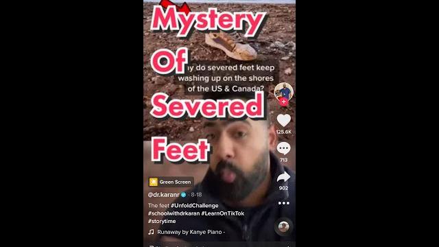 Why dot severed feet keep washing ashore? #shorts Why dot severed feet keep washing ashore? #shorts