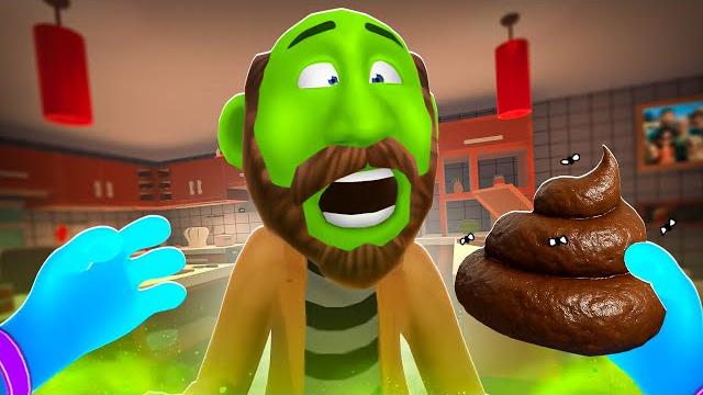 Feeding grampa poop! - you are ghost Feeding grampa poop! - you are ghost