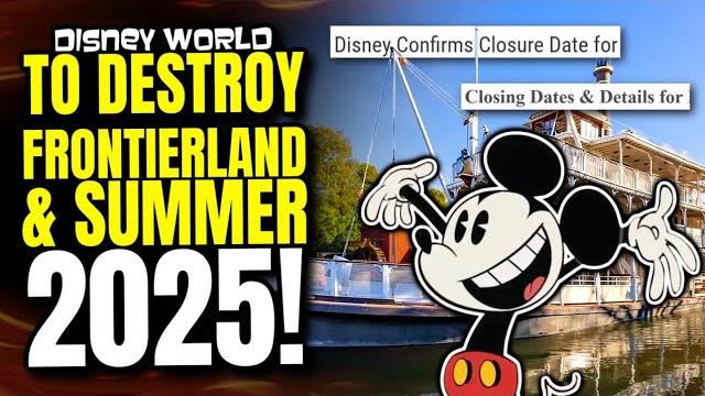 Disney world destroys frontierland at magic kingdom in july! summer 2025 removes river, boat, more! Disney world destroys frontierland at magic kingdom in july! summer 2025 removes river, boat, more!