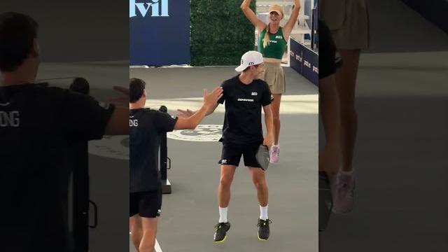 Ridiculous pickleball atp for connor garnett 🫨 Ridiculous pickleball atp for connor garnett 🫨
