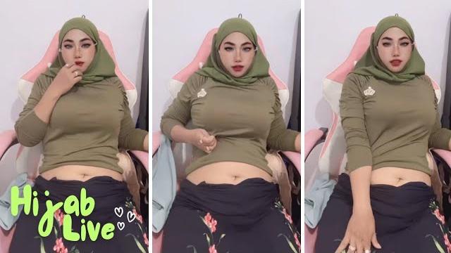Bigo live barbar hijab cantik Bigo live barbar hijab cantik