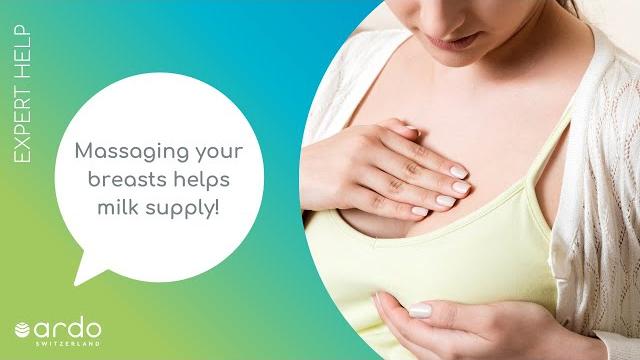 Massaging your breasts helps milk supply! Massaging your breasts helps milk supply!