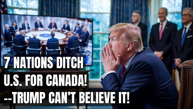 7 nations flee to canada: trump’s tariffs trigger a u.s. economic collapse! electric vehicles, trade 7 nations flee to canada: trump’s tariffs trigger a u.s. economic collapse! electric vehicles, trade