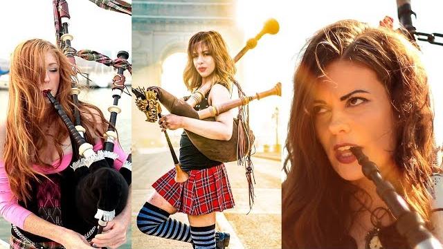 Shipping up to boston/enter sandman - bagpipe cover (the snake charmer x goddesses of bagpipe) Shipping up to boston/enter sandman - bagpipe cover (the snake charmer x goddesses of bagpipe)