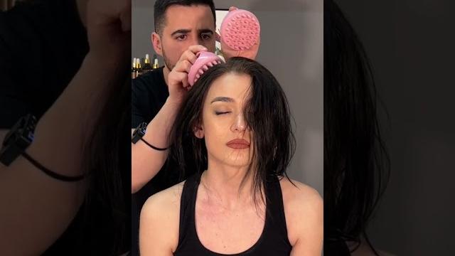 Asmr head massage for relax #shorts Asmr head massage for relax #shorts