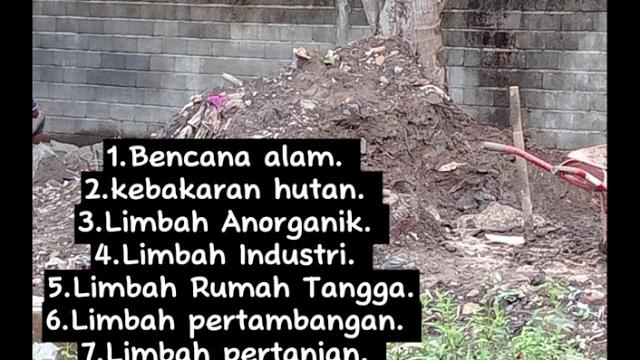 Pencemaran tanah Pencemaran tanah