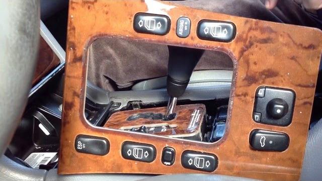 W210 mercedes benz e320 shifter removal and installation W210 mercedes benz e320 shifter removal and installation