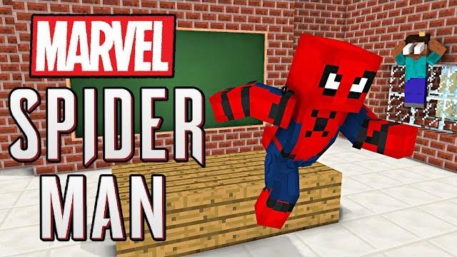 Spiderman visits monster school | platabush animation Spiderman visits monster school | platabush animation