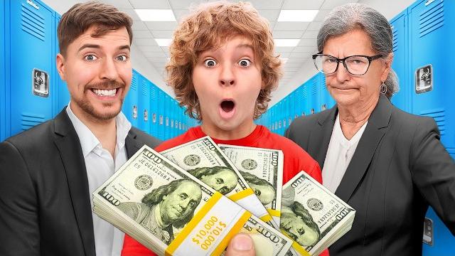 Would you quit school for $100,000? Would you quit school for $100,000?