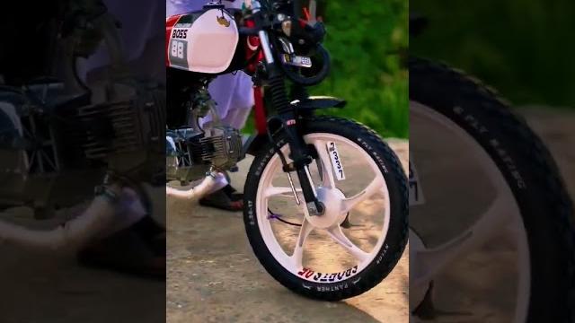 Best modified cafe racer 70cc Best modified cafe racer 70cc