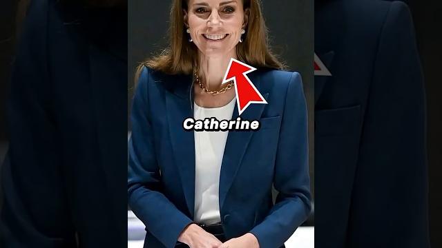 "catherine’s stunning power suit turns heads — but an unexpected slip steals the spotlight! #shorts "catherine’s stunning power suit turns heads — but an unexpected slip steals the spotlight! #shorts