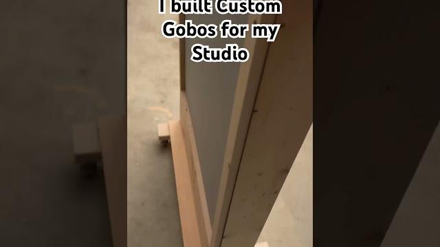 Custom gobos for my studio @whiteoakrecords #studio #acoustics #treatment #acoustictreatment Custom gobos for my studio @whiteoakrecords #studio #acoustics #treatment #acoustictreatment