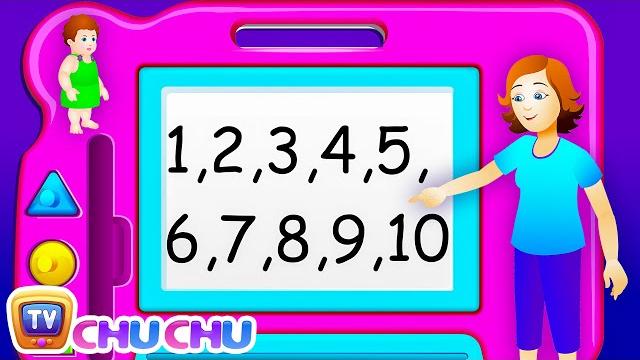 Chuchu tv numbers song - new short version - number rhymes for children Chuchu tv numbers song - new short version - number rhymes for children