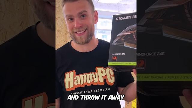 What to do with video card boxes? #happypc What to do with video card boxes? #happypc