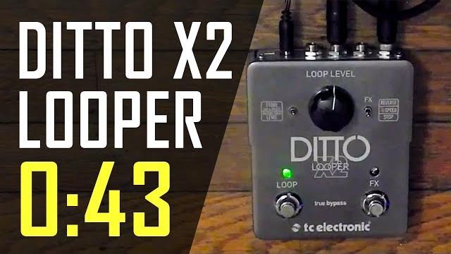 How to: use a ditto x2 looper pedal How to: use a ditto x2 looper pedal