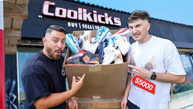 We split a $5000 mystery box from cool kicks… We split a $5000 mystery box from cool kicks…