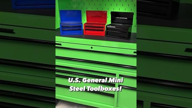 Check out these new u.s. general mini toolboxes...perfect for your shop, home, or office. Check out these new u.s. general mini toolboxes...perfect for your shop, home, or office.