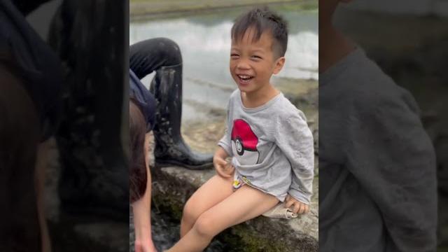 怕癢的五寶 ezra is ticklish #cutechild 怕癢的五寶 ezra is ticklish #cutechild