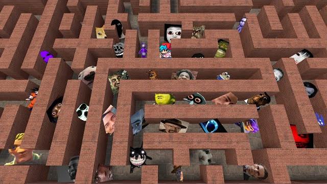 Nico's nextbots maze !!! Nico's nextbots maze !!!