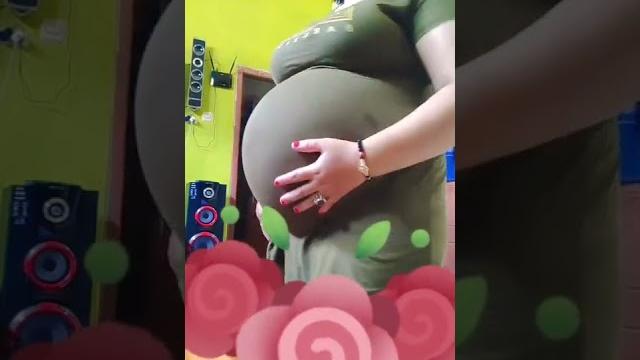 Bumil perut gede banget Bumil perut gede banget