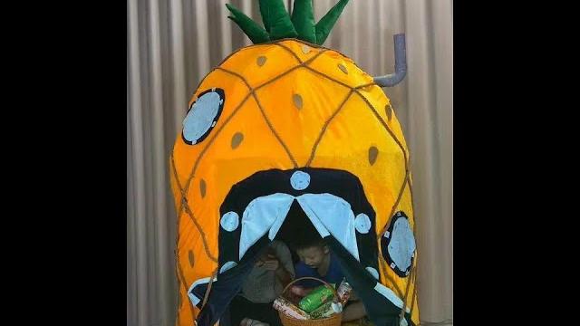 难道潼潼会魔法,竟然把菠萝屋变出来了! #颖颖和潼潼 @颖颖和潼潼 难道潼潼会魔法,竟然把菠萝屋变出来了! #颖颖和潼潼 @颖颖和潼潼
