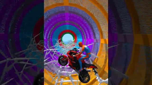 Gta 5 spiderman bike jump Gta 5 spiderman bike jump