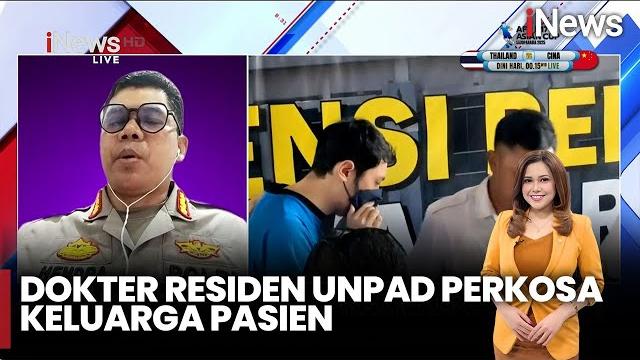 Kronologi kasus perkosaan dokter residen unpad terhadap keluarga pasien | inews sore | 09/04 Kronologi kasus perkosaan dokter residen unpad terhadap keluarga pasien | inews sore | 09/04