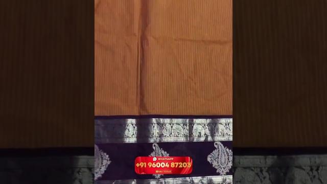 Premium quality kanchi cotton sarees 120s count rich pallu #kanchicotton #handloom #sareefashion Premium quality kanchi cotton sarees 120s count rich pallu #kanchicotton #handloom #sareefashion