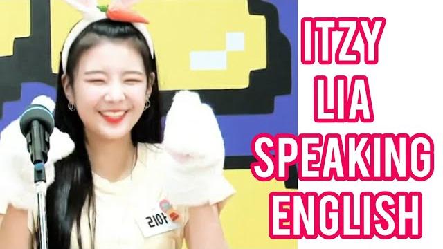 Itzy lia speaking english | choi julia Itzy lia speaking english | choi julia