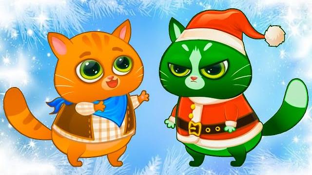 Суровый котик бубу #78. зелёный кот гриша портит новый год. мультик игра про котят на игрули tv Суровый котик бубу #78. зелёный кот гриша портит новый год. мультик игра про котят на игрули tv