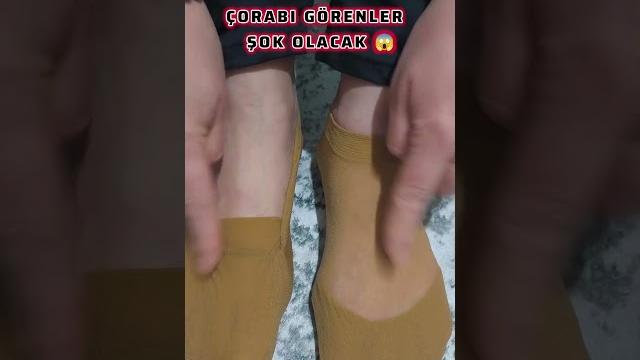 Çorabı görenler şok olucak #pratikfikirler Çorabı görenler şok olucak #pratikfikirler