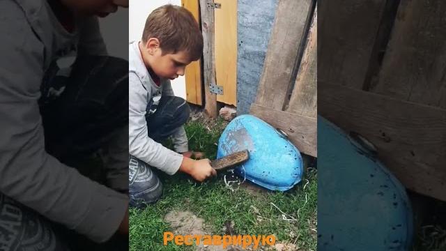 Мотощегол реставрирует мопед карпаты! Мотощегол реставрирует мопед карпаты!