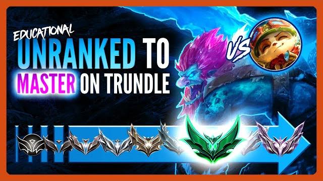 Educational unranked to masters with trundle top | vs teemo in emerald | full game (ep. 9) Educational unranked to masters with trundle top | vs teemo in emerald | full game (ep. 9)