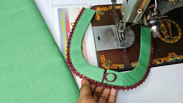 Pathani style very very easy trick neck design Pathani style very very easy trick neck design