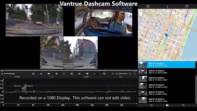Vantrue n4 3 channel dashcam video demonstration Vantrue n4 3 channel dashcam video demonstration